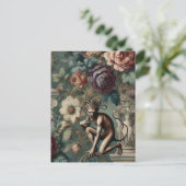 Take a Bow – ゴシック様式のフローラデザイン シーズンポストカード (スタンド正面)