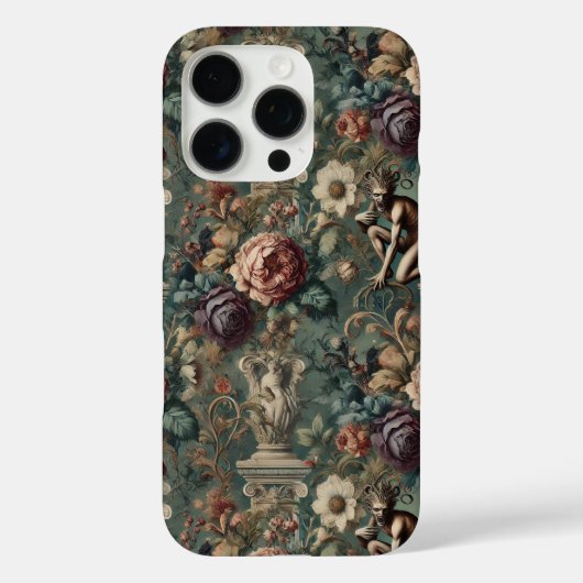 Take a Bow – ゴシック様式のフローラデザイン Case-Mate iPhoneケース (裏面)