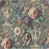 Take a Bow – Gothic Floral Design シール (正面)