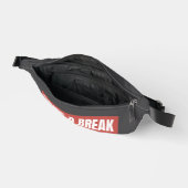 Take A Break ボールド タイポグラフィー ファニーパック (見開き)