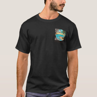 Take a Break - 南国のビーチの夕日リラクゼーション デ Tシャツ