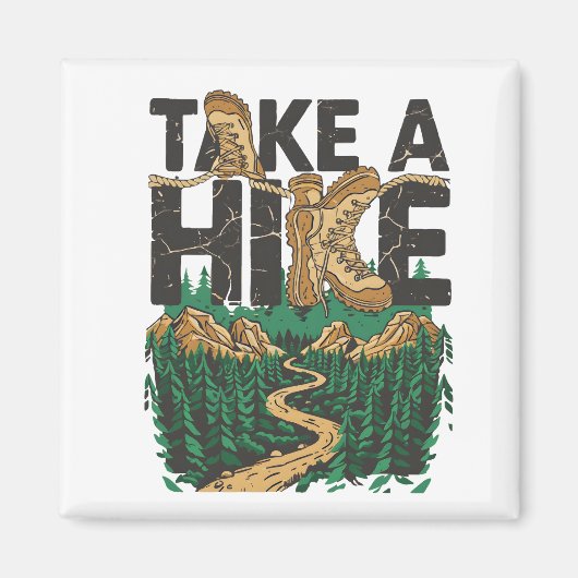 Take a Hike マグネット (正面)