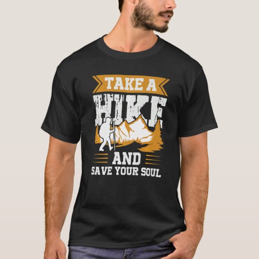 Take A Hike And Save Your Soul Premium Tシャツ (正面)