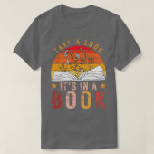 Take a look its in a book 12 tシャツ (デザイン正面)