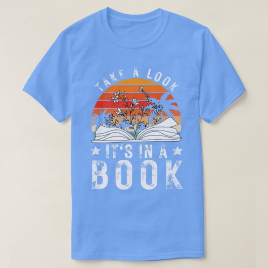 Take a look its in a book 15 tシャツ (デザイン正面)