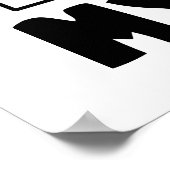 Take a Pizza myハート ポスター (角)