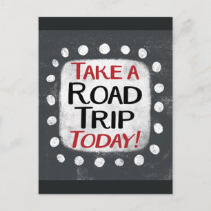 Take a Road Trip Todayはがき ポストカード