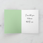 Take a Seat カード (内部)