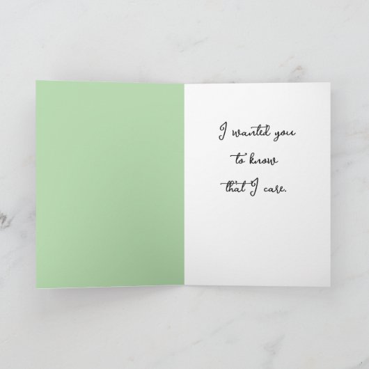 Take a Seat カード (内部)