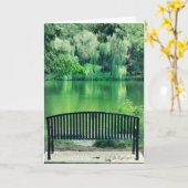 Take a Seat カード (黄色い花)