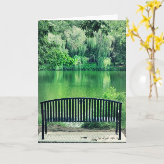 Take a Seat カード (黄色い花)