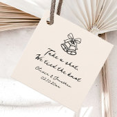 Take a Shot我々は結び目の手描き結婚の フェイバータグ