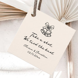 Take a Shot我々は結び目の手描き結婚の フェイバータグ