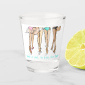 Take a Shot結んでいる結び目バチェロレッテビキニ ショットグラス (正面)