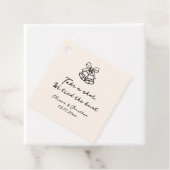 Take a Shot We tied the Knot 手描き結婚式 フェイバータグ (インサイチュ)
