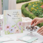 Take a Sweet Whooping Crane Anemones  台座サイン