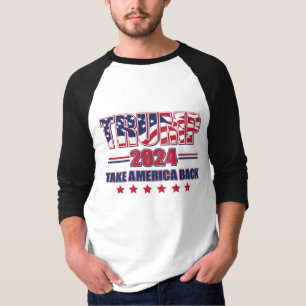 Take America Back - Trump 2024 Tシャツ