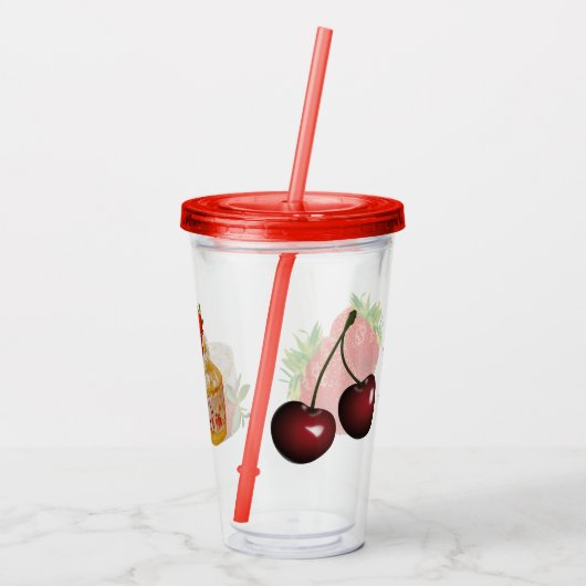 Take away mugg — Frukt アクリルタンブラー (裏面)