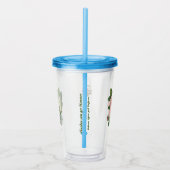 Take away mugg i akryl — Rosor アクリルタンブラー (右)