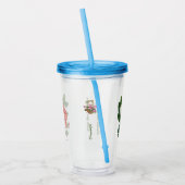 Take away mugg i akryl — Rosor アクリルタンブラー (左)