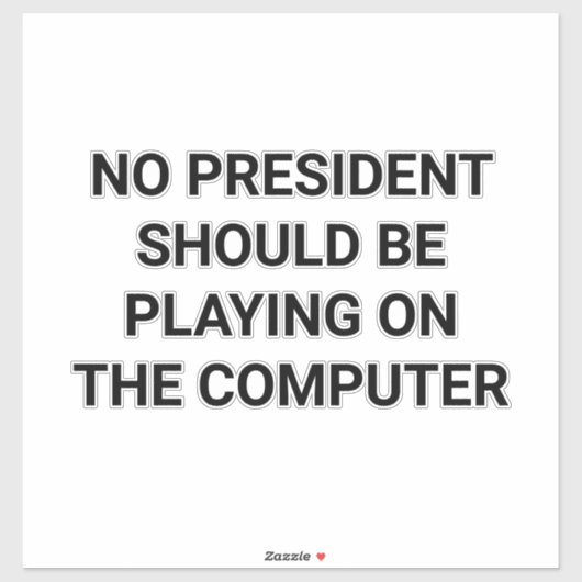 TAKE-AWAY TRUMP'S COMPUTER Hankamer Artjunkhaus   シール (シート)