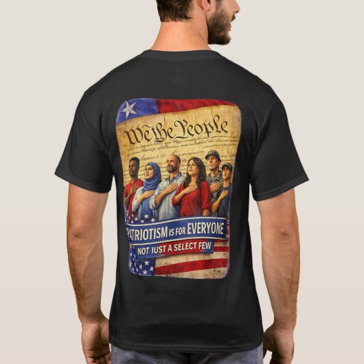 Take Back Patriotism Men's Tee Tシャツ (裏面)