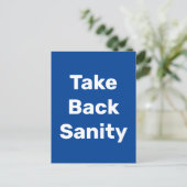 Take Back Sanity ポストカード (スタンド正面)