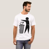 Take care of garbage tee tシャツ (正面フル)