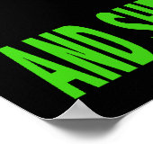 TAKE CARE OF THE EARTH POSTER ポスター (角)