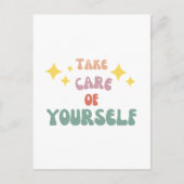 Take care of yourself ポストカード (正面)