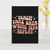 Take Data Write Ieps Sped Teacher Special Educatio カード (黄色い花)