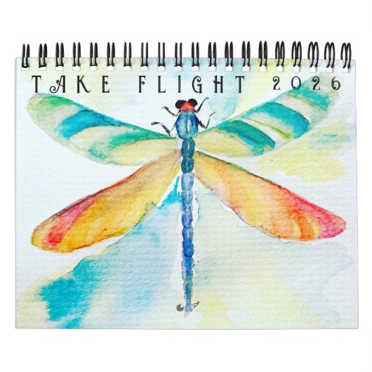 Take Flight Two Page Calendar (12-month) カレンダー (カバー)