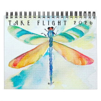 Take Flight Two Page Calendar (12-month) カレンダー
