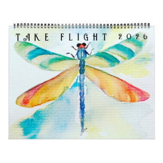 Take Flight Two Page Calendar (12-month) カレンダー