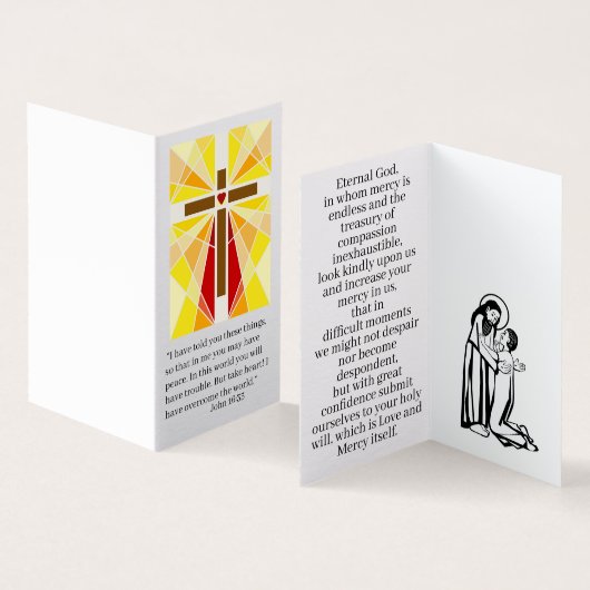 Take heart prayer card (内部&外部)