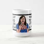 Take it a Notch – アメリカのディナー コーヒーマグカップ (中央)