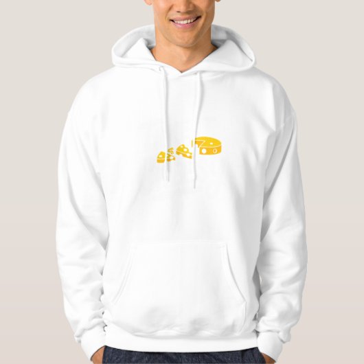 Take It Cheesy -おもしろいチーズプリントfor Cheese Lover パーカ (正面)