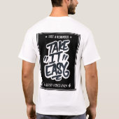 Take It Easy Graffiti  Tシャツ (裏面)