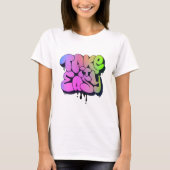 Take It Easy Neon Graffiti Tee Uplift Collection Tシャツ (正面)
