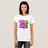 Take It Easy Neon Graffiti Tee Uplift Collection Tシャツ (正面フル)