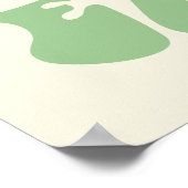 Take It Easy Retro Positive Quote Poster ポスター (角)