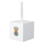 Take It Slow with a Slice to Go キューブオーナメント (裏面アングル)