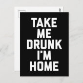 Take Me飲おもしろい引用文 ポストカード (正面/裏面)