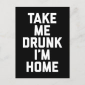 Take Me飲おもしろい引用文 ポストカード (正面)