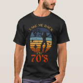 Take Me Backohe 70s boy Tシャツ (正面)