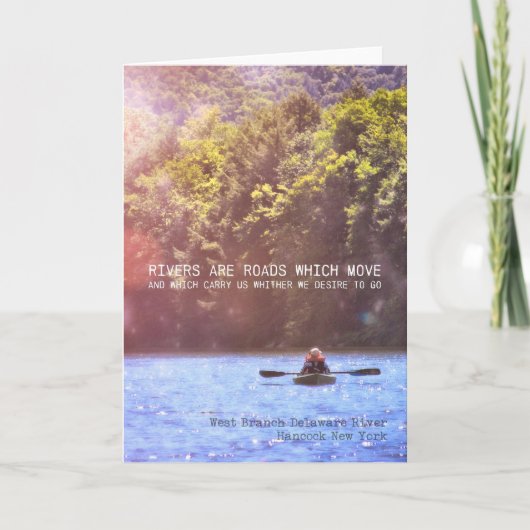 TAKE ME THERE グリーティングカード サンキューカード (正面)