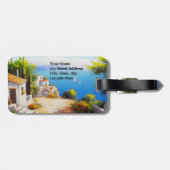 Take Me To Italy Fine Art ラゲッジタグ (裏面横)