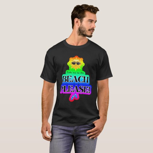Take Me to the Beach Please Cruise Group Tシャツ (正面フル)