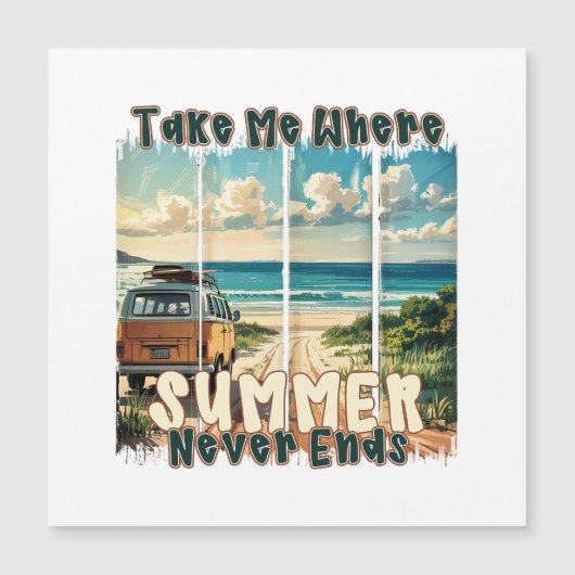 Take Me Where Summer Never Ends -レトロビーチVibes (正面)