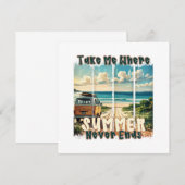 Take Me Where Summer Never Ends -レトロビーチVibes (正面/裏面)